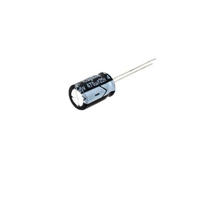 DIP High-frequency low-impedance electrolytic capacitor 470µF 25V size 8x11.5mm
